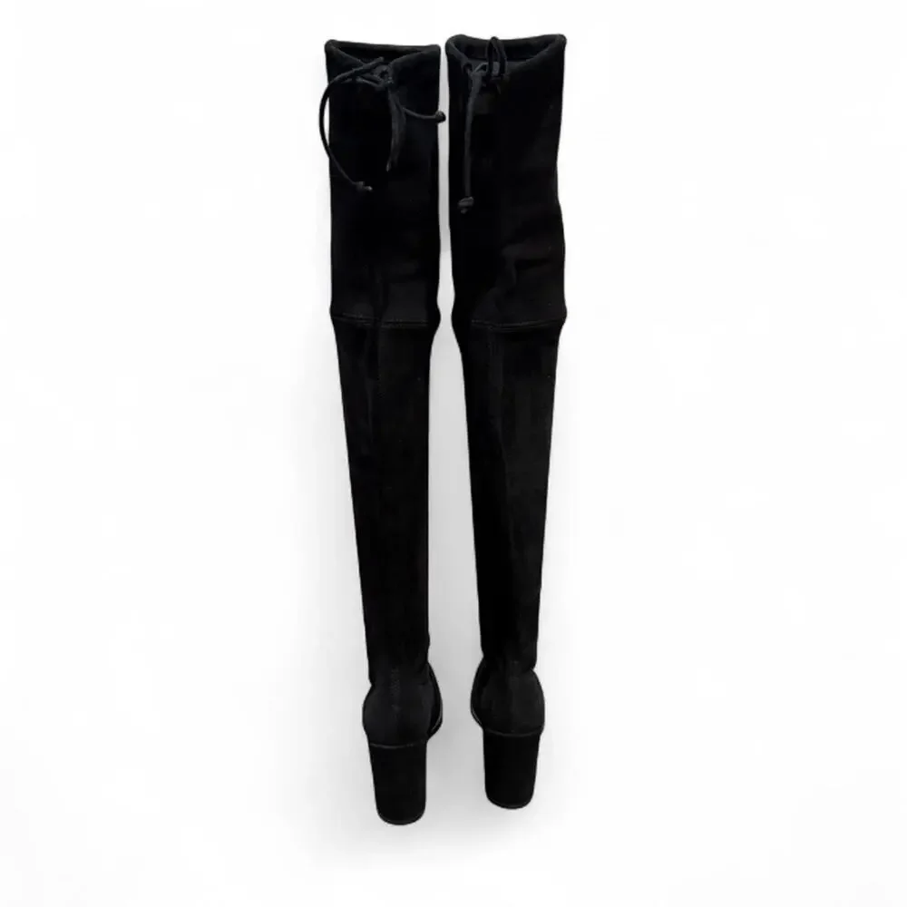 Stuart Weitzman Highland Stretch-Leather Over-the-Knee (sz 6)